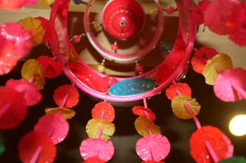 天井吊り下げメリー ガラガラモービル 赤ちゃん玩具 おもちゃ 昭和レトロと古道具の買い取り 花子さん 静岡県浜松市で骨董品からリサイクル品まで幅広く買取をしています