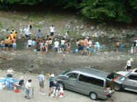 魚のつかみ取り　in　みさくぼ 2006/07/30 21:26:40