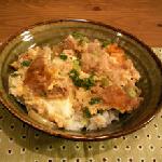 カトちゃん家の晩ご飯☆かつ丼♪