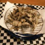 カトちゃん家の晩ご飯☆豆アジ唐揚げ♪