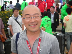 研修を終えた若者達