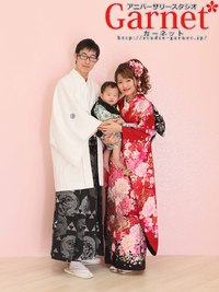 着物家族写真⇒喜絵ＦＡＭＩＬＹ