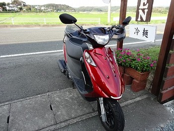 アドレスV125に台湾スズキ・アドレスZ125のミラーをつける l 天然酵母パン□げんらく□ケーキの販売・ランチもどうぞ♪静岡浜松磐田掛川