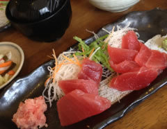 低温熟成マグロ刺身定食