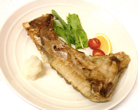 本マグロカマ焼き
