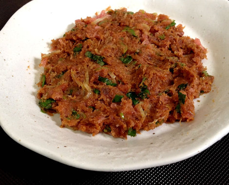 鮪なめろう・豆味噌タタキ