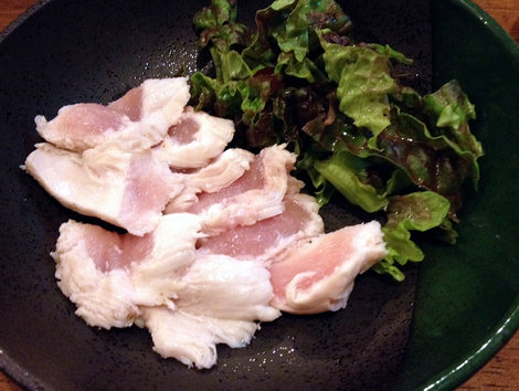 プーレノワール胸肉湯引き