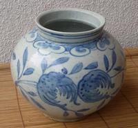 李朝の壺