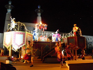 ディズニーシーでボンファイヤーダンス