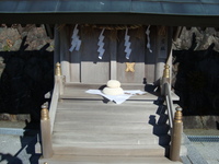 秋葉神社様で注文のお供え餅発見