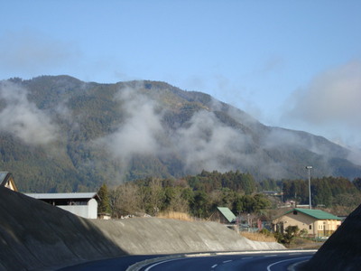 春野の朝霧