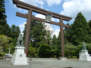 秋葉神社様へ配達