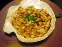 鱈白子の醤油焼き