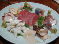 寿司屋で〆