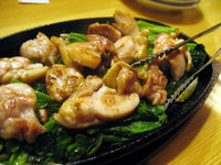 鶏肉とホウレン草