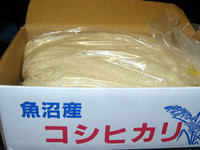魚沼産コシヒカリ