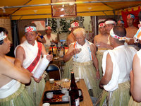 見付天神裸祭・龍宮社、大祭当日の予定