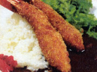 エビフライカレー