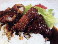 カレーの店倫のカツカレー
