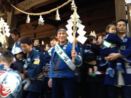 24年前の浜松まつり　八幡宮祈願祭