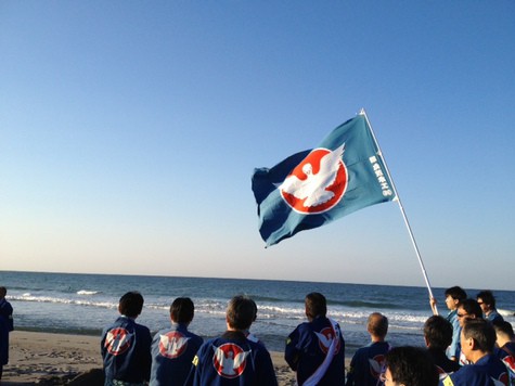 浜ごりから始まる八幡町の凧まつり