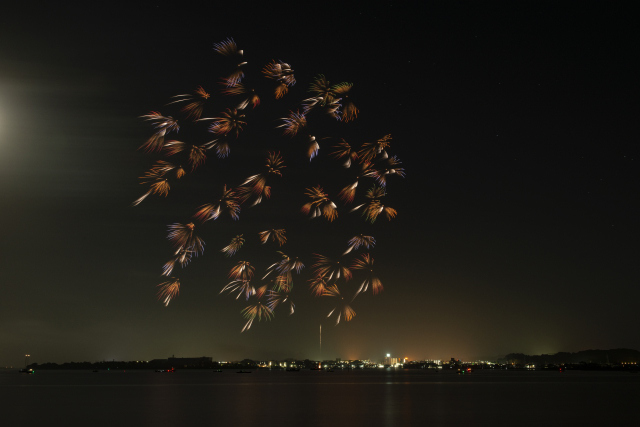 湖西湖上花火大会