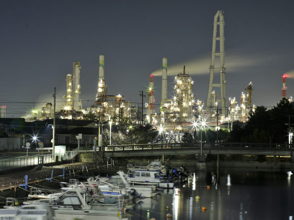 四日市工場夜景