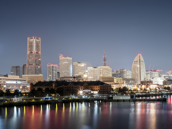 横浜大桟橋から　夜景