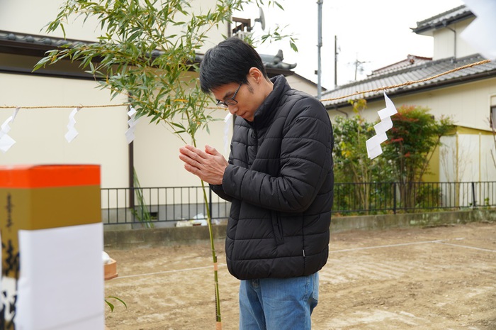 地鎮祭おめでとうございます！