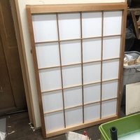 障子の貼替え完了　中区幸　表装店たなか 2021/08/05 15:51:08