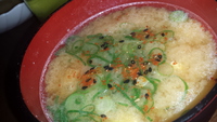 揚と豆腐の味噌汁♪