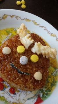 笑顔握り飯♪