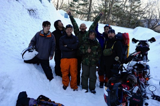 雪中キャンプツーリングvol.13無事終了！