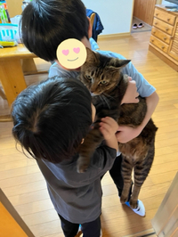娘家族が帰りました