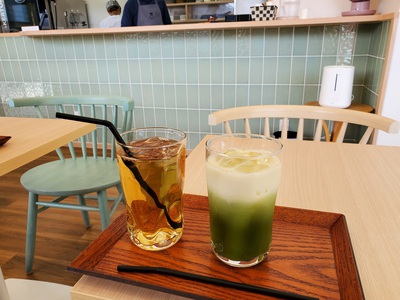 お茶カフェ　オープン