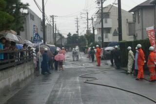 Ｗ町防災訓練