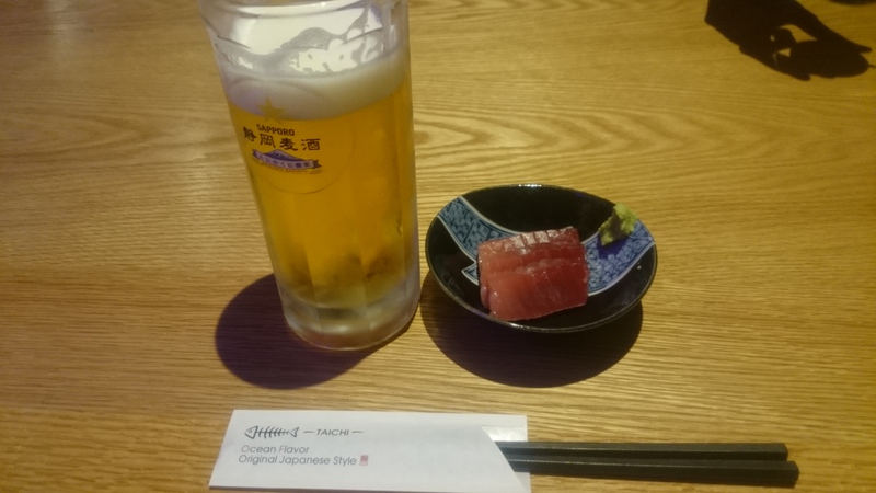 Ocean Flavor 鯛一にて