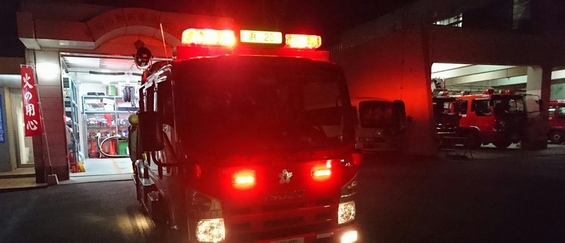 秋の火災予防運動を実施中です。