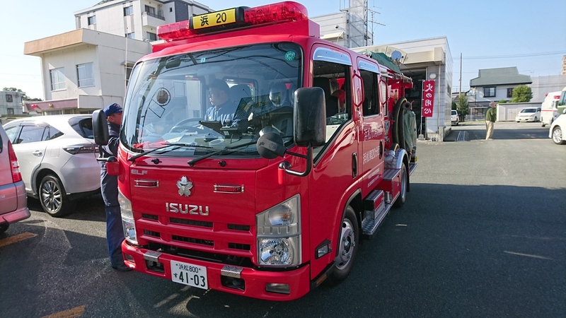 こちらは少年消防クラブです。