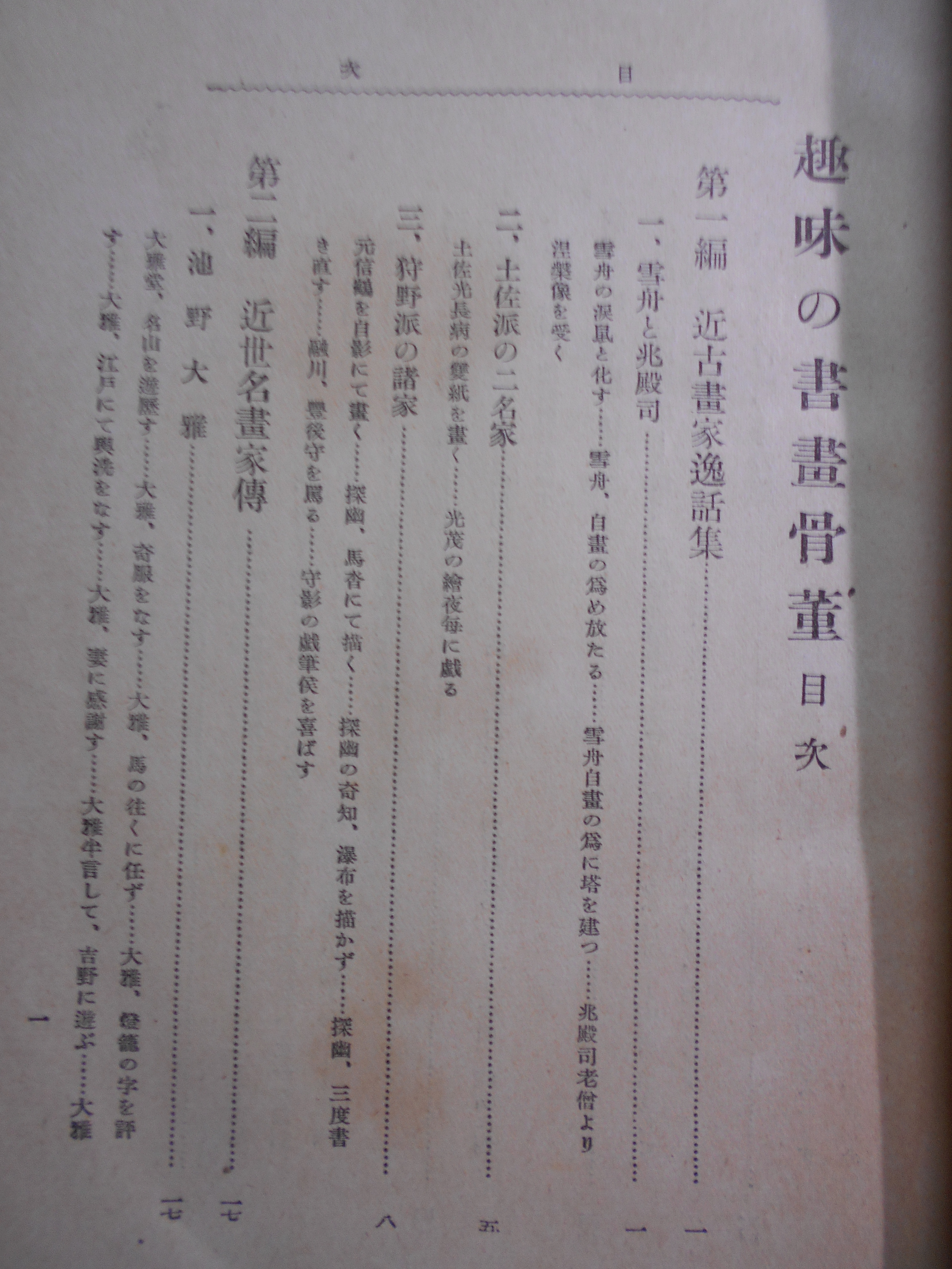 古今 趣味の書画骨董　書画骨董普及会　大洋社　昭和13年刊　再版