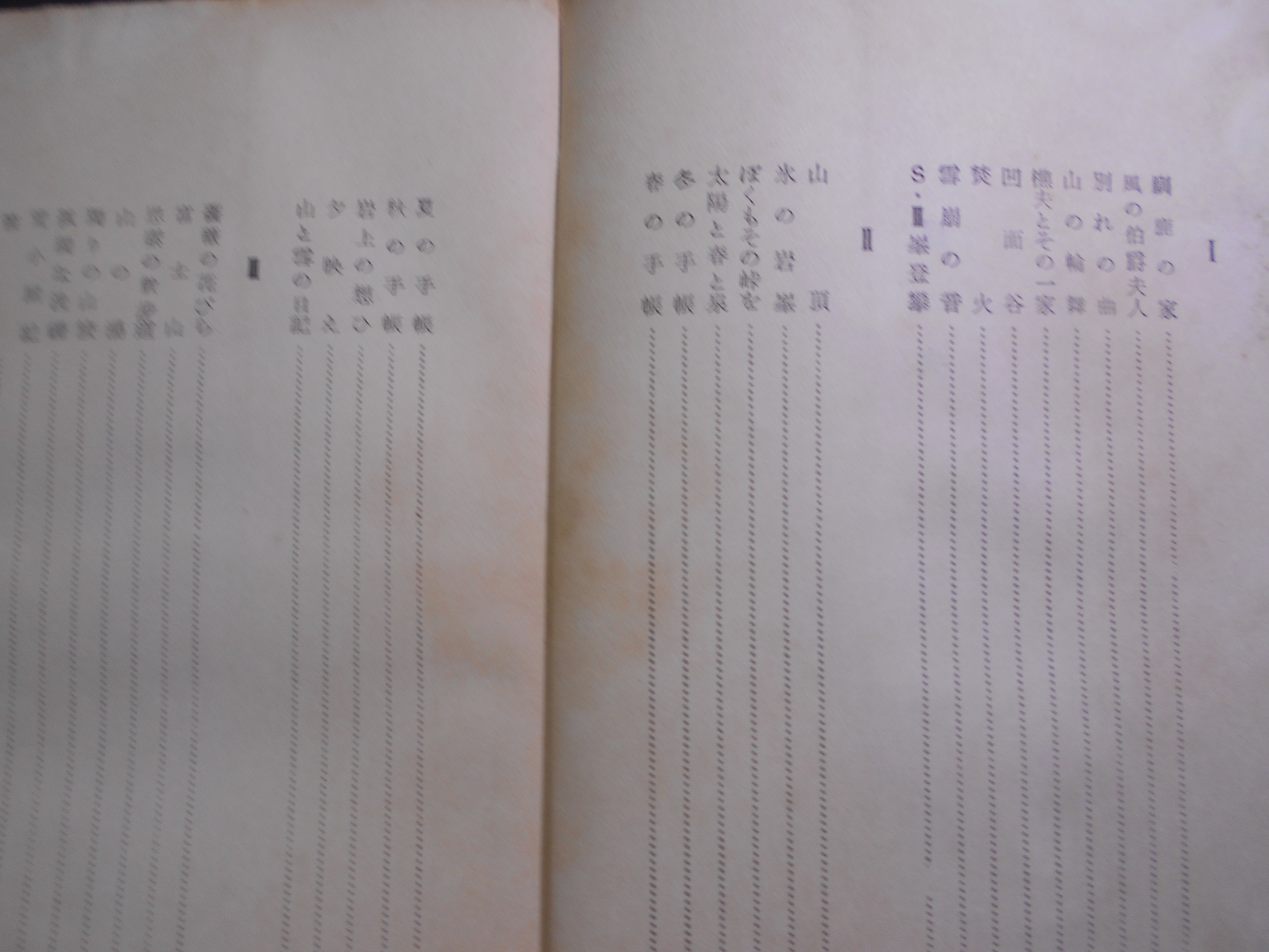 若き日の山　串田孫一　河出書房　昭和31年刊