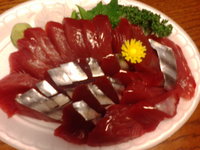 紀州産の初ガツオ