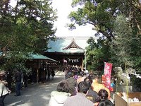 八幡宮へ初詣に行きました 2010/01/01 14:06:19