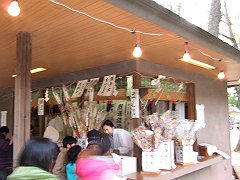 八幡宮へ初詣に行きました