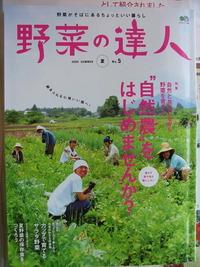 野菜の達人に紹介されました