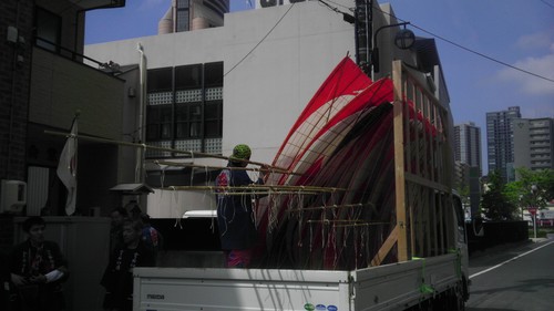 そして凧置場へ