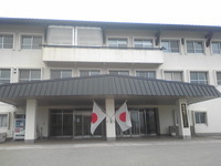 施設玄関口です 2009/05/05 14:17:03