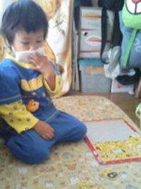次男、はまる 2007/03/08 10:35:11