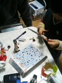 次男ガンプラ作成