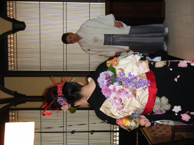 昨日の結婚式①